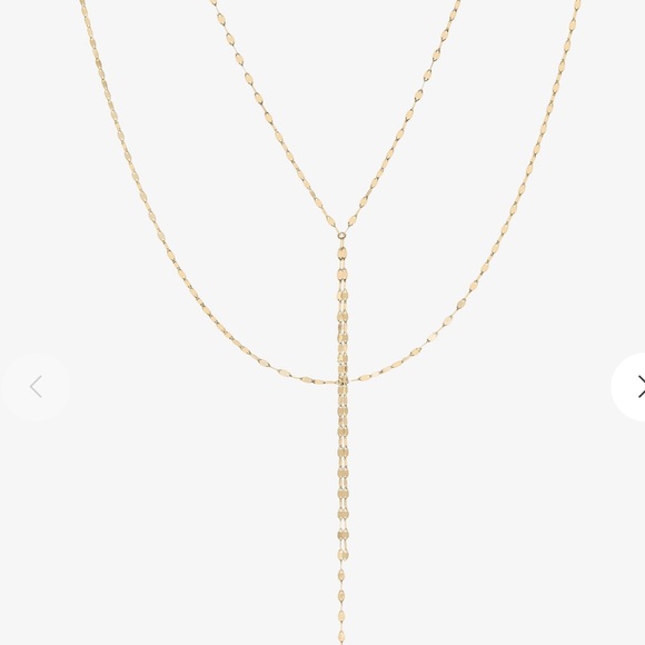 Lana 14k Gold Blake Lariat Necklace - Picture 4 of 4